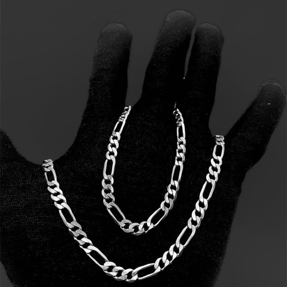 Fígaro Sterling silver chain/ necklace solid silver favorited piece - Picture 3 of 4